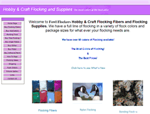 Tablet Screenshot of craftflocking.com